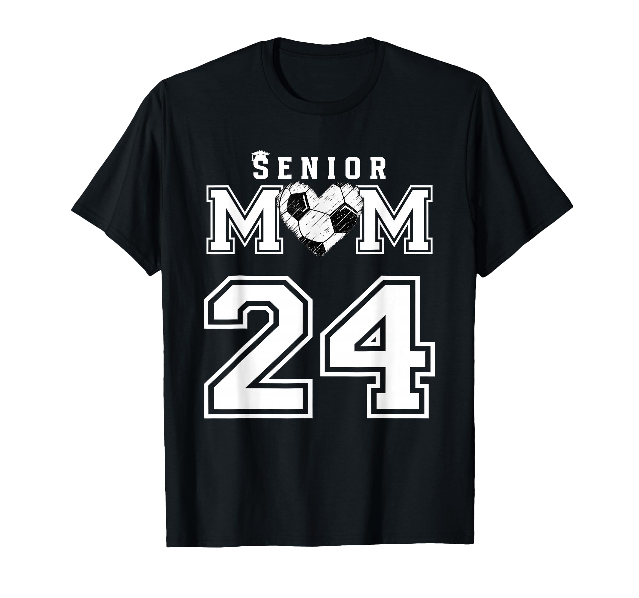 Proud Senior Soccer Mom Custom Jersey T-Shirt - Unique Graphic Men Women
