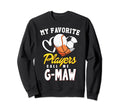 My Favorite Players Baseball Sweatshirt - Minimalist Print Men Women