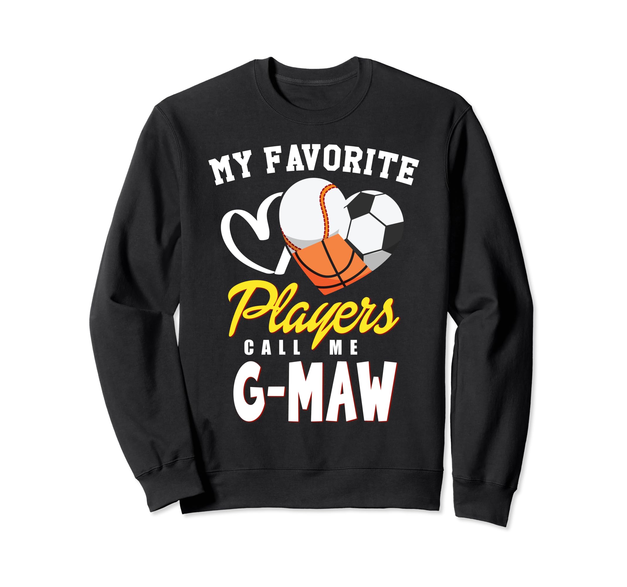 My Favorite Players Baseball Sweatshirt - Minimalist Print Men Women