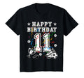 Soccer Birthday 11 Years Soccer T-Shirt - Minimalist Print for Adults