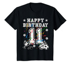 Soccer Birthday 11 Years Soccer T-Shirt - Minimalist Print for Adults