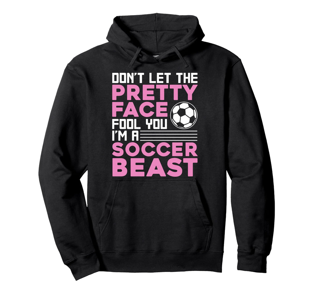 Soccer Teen Soccer Lover Player Sports Hoodie - Aesthetic Graphic Unisex
