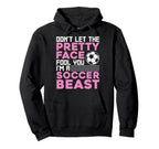 Soccer Teen Soccer Lover Player Sports Hoodie - Aesthetic Graphic Unisex