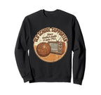 Old School Soccer Supporter Sweatshirt - Aesthetic Graphic for Adults