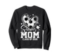 Senior Mom Class 2026 Soccer Sweatshirt - Minimalist Print Unisex