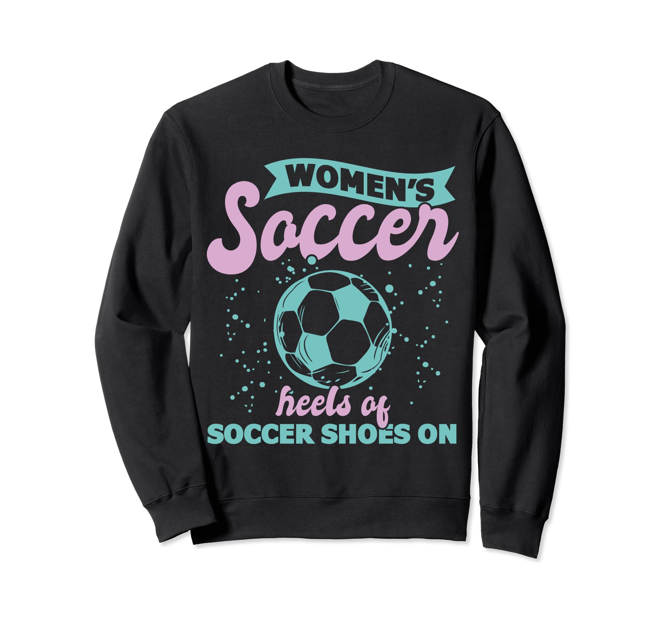Soccer Team Outfit Players Fans Sweatshirt - Minimalist Print for Adults