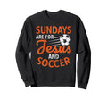 Sundays Are Jesus And Sports Sweatshirt - Aesthetic Graphic Men Women