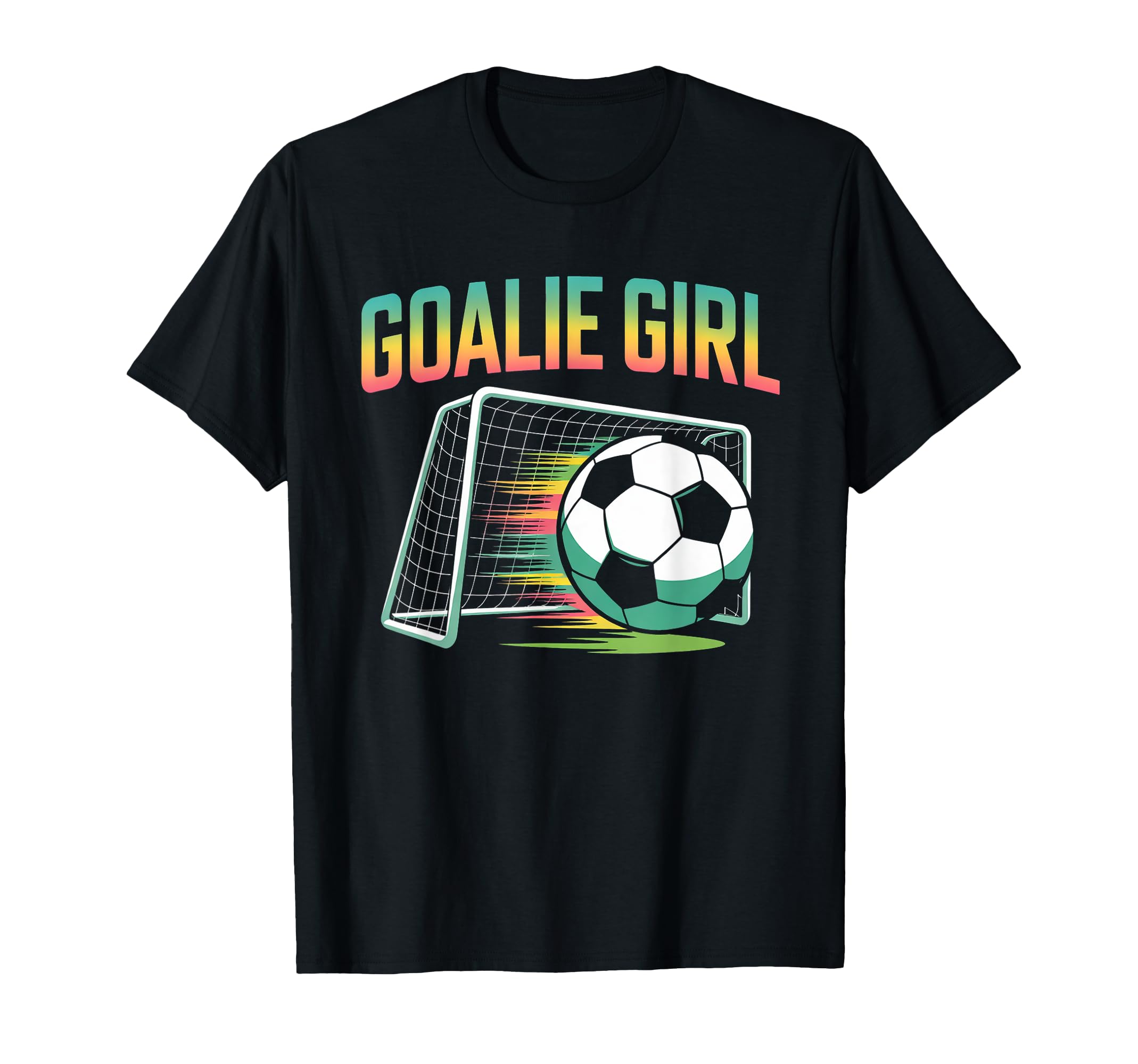 Goalie Soccer Player Girlfriend T-Shirt - Minimalist Print Men Women