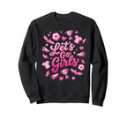 Lets Go Soccer Football Supporter Sweatshirt - Streetwear Style Men Women
