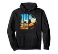 14Th Birthday Soccer Player Hoodie - Casual Everyday Wear for Adults