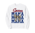 Soccer Mama Coquette Bow Aesthetic Sweatshirt - Minimalist Print Men Women