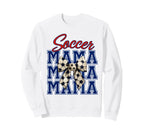 Soccer Mama Coquette Bow Aesthetic Sweatshirt - Minimalist Print Men Women