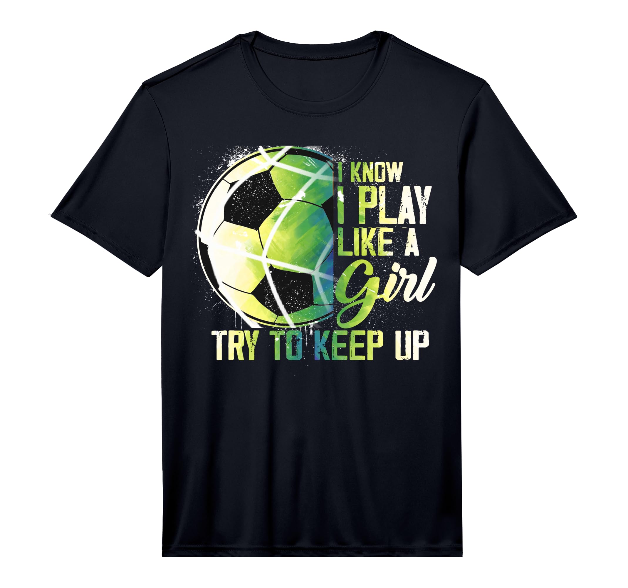 I Know I Play Like Try To Keep Up Funny T-Shirt - Minimalist Print Unisex