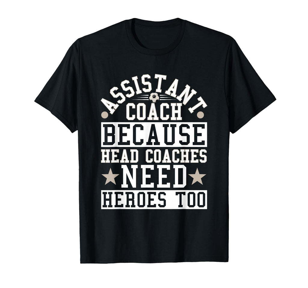 Soccer Assistant Coach Head Coaches T-Shirt - Custom Art Print for Adults