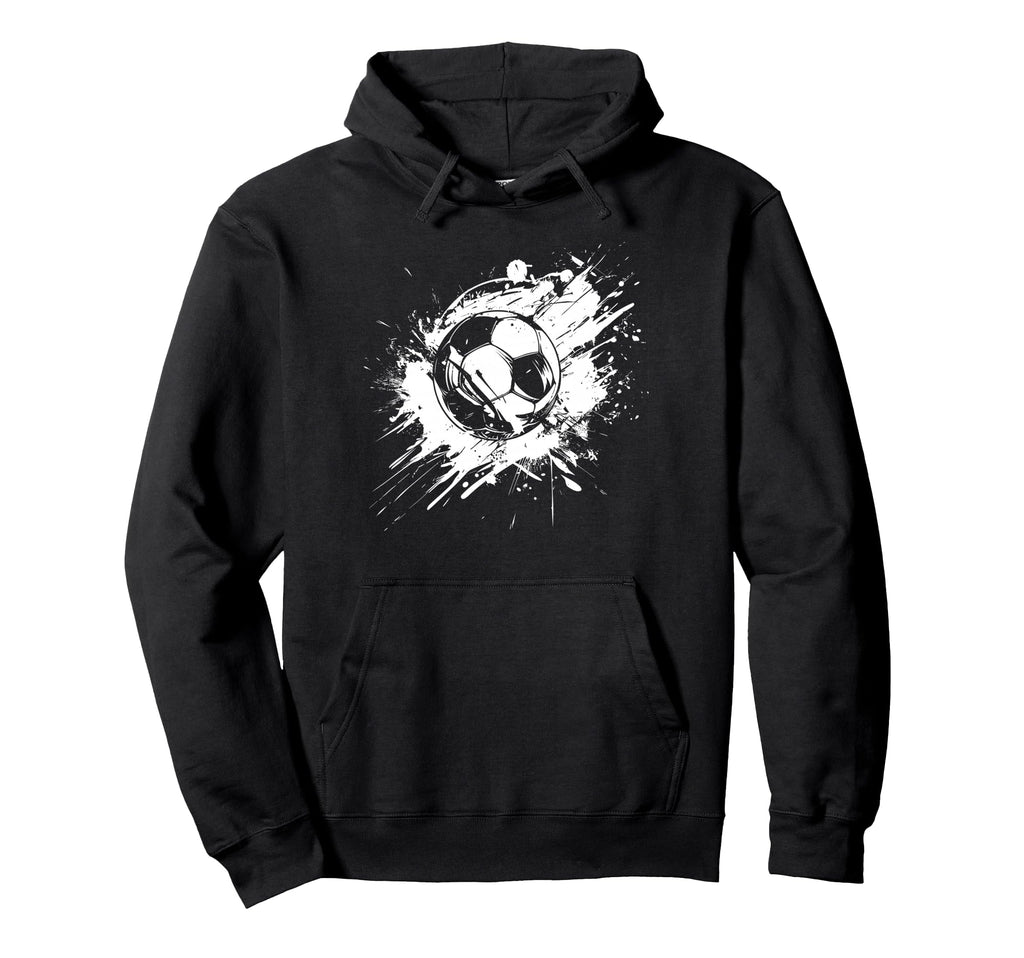 Soccer Ball Color Streetart Goal Keeper Hoodie - Minimalist Print Unisex