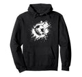 Soccer Ball Color Streetart Goal Keeper Hoodie - Minimalist Print Unisex