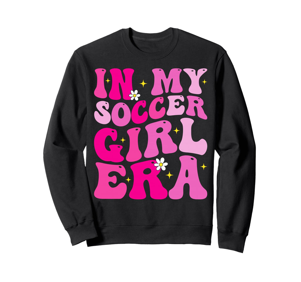 My Soccer Era Groovy Soccer Sweatshirt - Casual Everyday Wear Men Women