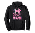 Soccer Player Sister Mother Hoodie - Fun Novelty Design for Adults