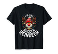 Soccer Reindeer Family Matching Group T-Shirt - Unique Graphic Men Women