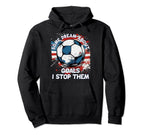 Goalie Soccer Player Goalkeeper Sport Hoodie - Casual Everyday Wear Unisex