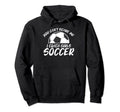 You Cant Scare Me I Coach Soccer Hoodie - Casual Everyday Wear for Adults