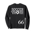 Soccer Mom Jersey Number 66 Sweatshirt - Aesthetic Graphic Men Women