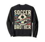 Soccer Brother Family Matching Team Sweatshirt - Aesthetic Graphic Unisex
