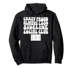 Sideline Social Club Soccer Field Soccer Mom Hoodie - Graphic Print Unisex