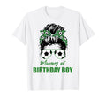 Mommy Birthday Soccer Ball Soccer T-Shirt - Fun Novelty Design Men Women