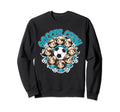 Soccer Ladies Crew Soccer Team Sweatshirt - Custom Art Print for Adults