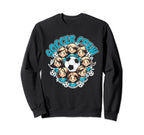 Soccer Ladies Crew Soccer Team Sweatshirt - Custom Art Print for Adults
