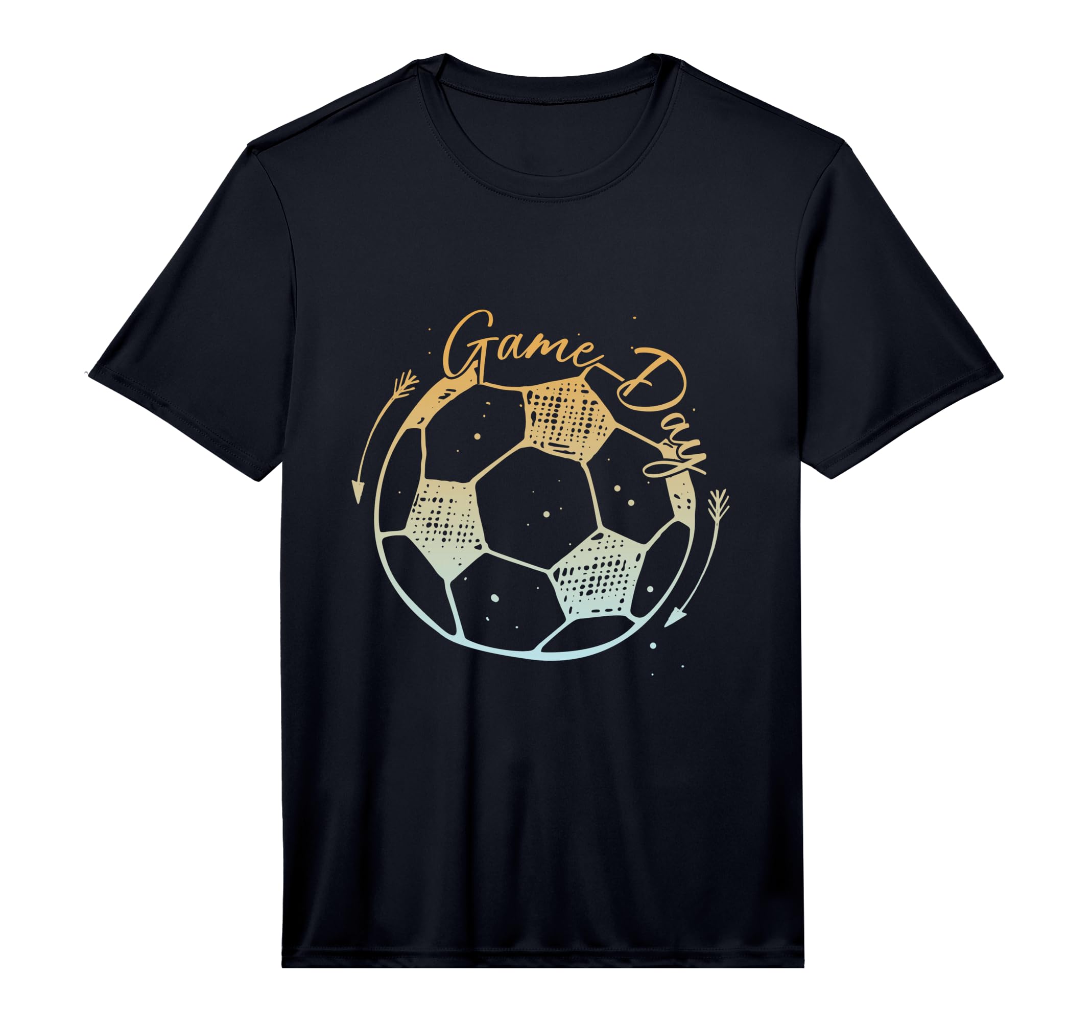 Soccer Soccer Game Day Soccer Performance T-Shirt - Graphic Print Unisex