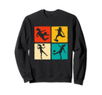 Soccer Silhouette Soccer Soccer Mom Sweatshirt - Streetwear Style Men Women