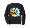 Soccer Player Sports Soccer Sweatshirt - Aesthetic Graphic for Adults