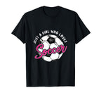 Soccer Ball Soccer Player Just Who Loves T-Shirt - Trendy Graphic Unisex