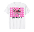 Birthday Lets Kick It Soccer Mom Mama T-Shirt - Minimalist Print Unisex