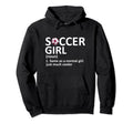 Soccer Definition Funny Soccer Hoodie - Custom Art Print Unisex