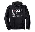 Soccer Definition Funny Soccer Hoodie - Custom Art Print Unisex