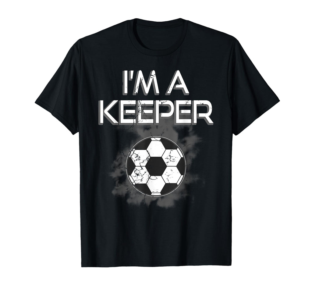 Im Keeper Soccer Gloves Goalie T-Shirt - Streetwear Style for Adults