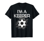 Im Keeper Soccer Gloves Goalie T-Shirt - Streetwear Style for Adults