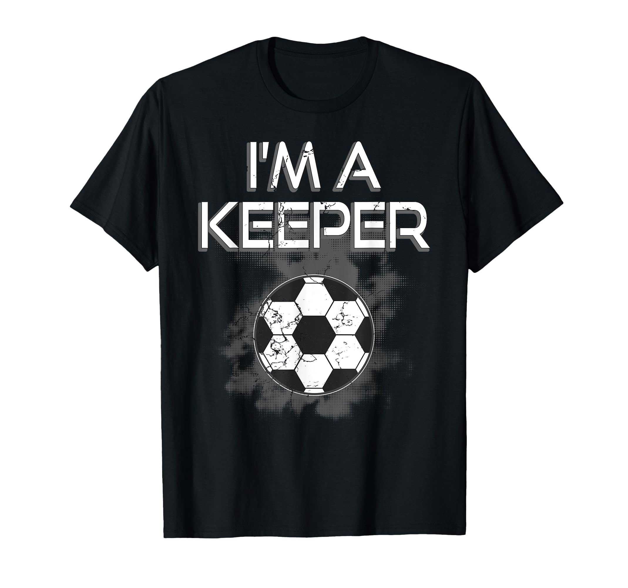 Im Keeper Soccer Gloves Goalie T-Shirt - Streetwear Style for Adults