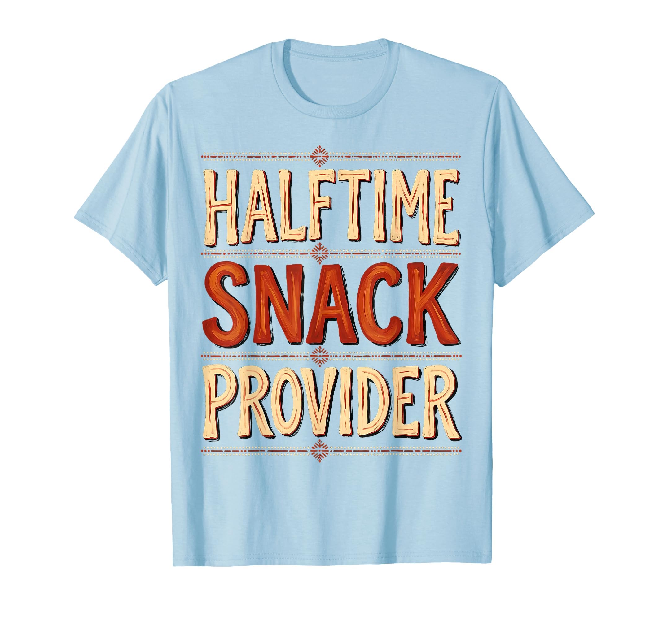 Halftime Snack Provider Soccer Mom T-Shirt - Minimalist Print Men Women