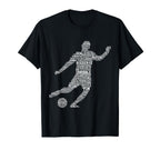 Soccer Player Coaches Fan T-Shirt - Graphic Print Unisex