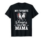 My Favorite Baseball Soccer T-Shirt - Casual Everyday Wear for Adults