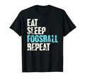 Eat Sleep Foosball Table Soccer Football T-Shirt - Trendy Graphic Unisex