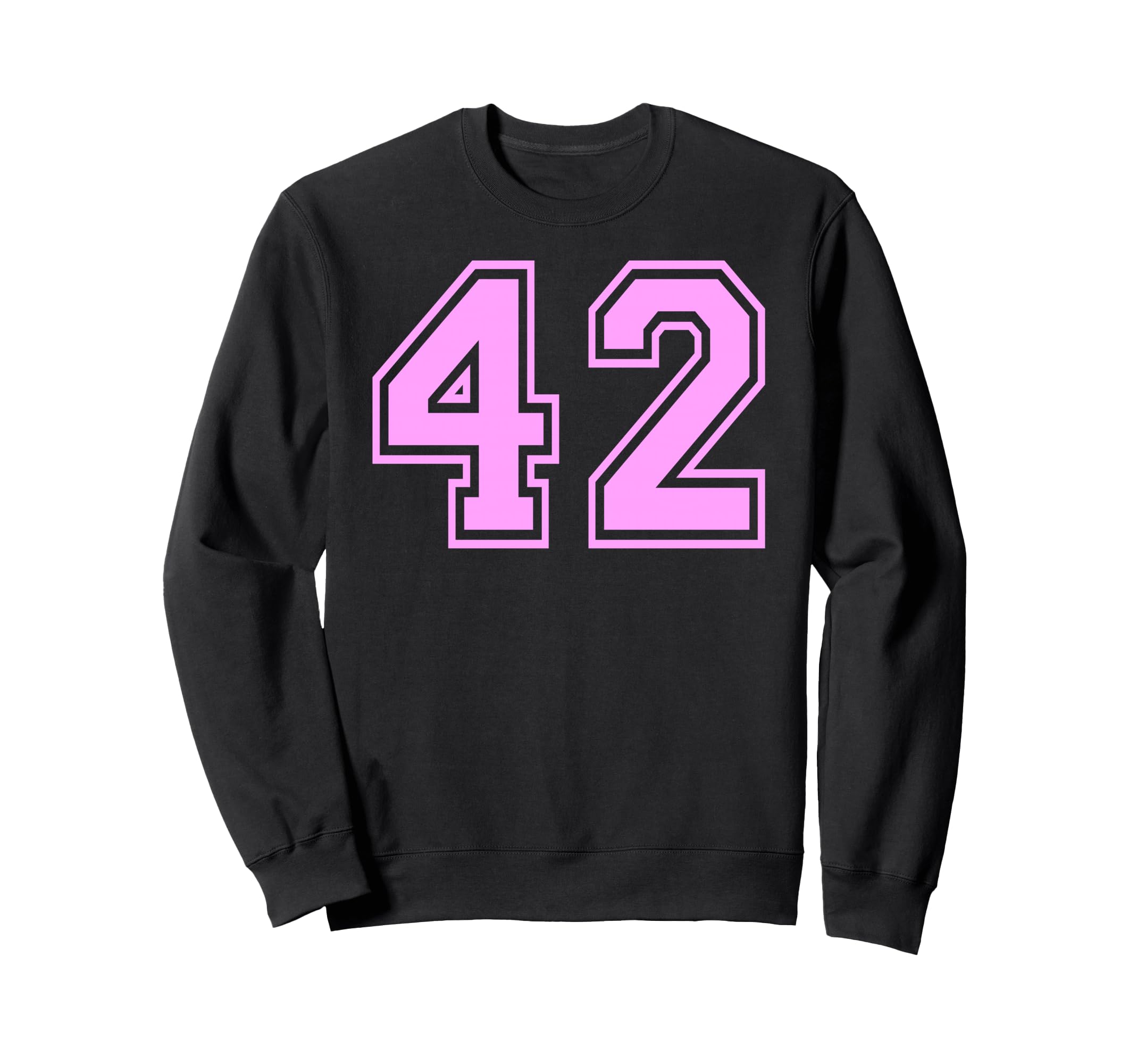 42 Number Forty Two Sports Varsity Sweatshirt - Minimalist Print Unisex