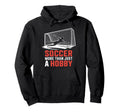 Soccer More Than Just Hobby Goal Keeper Hoodie - Trendy Graphic Men Women