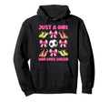 Just Who Loves Soccer Mom Mothers Day Hoodie - Trendy Graphic for Adults