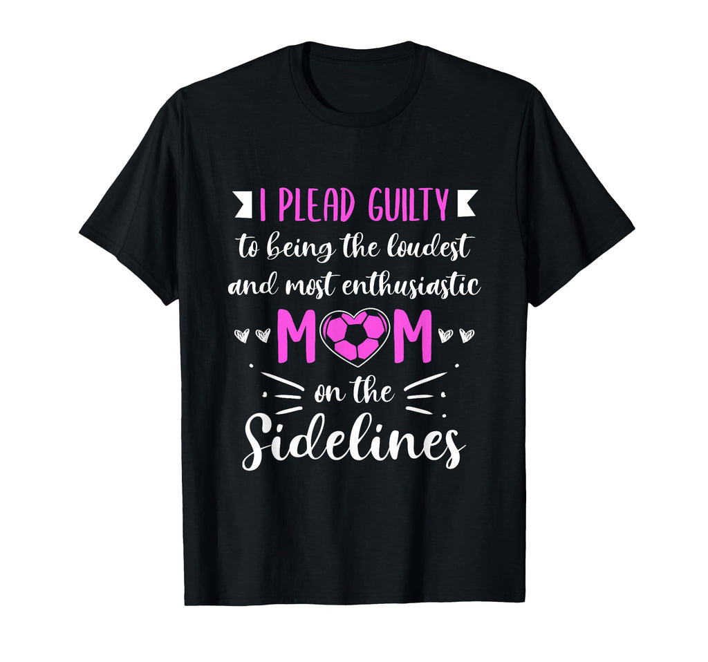 Soccer Mom Gifts Soccer Fan Mommy T-Shirt - Fun Novelty Design Men Women