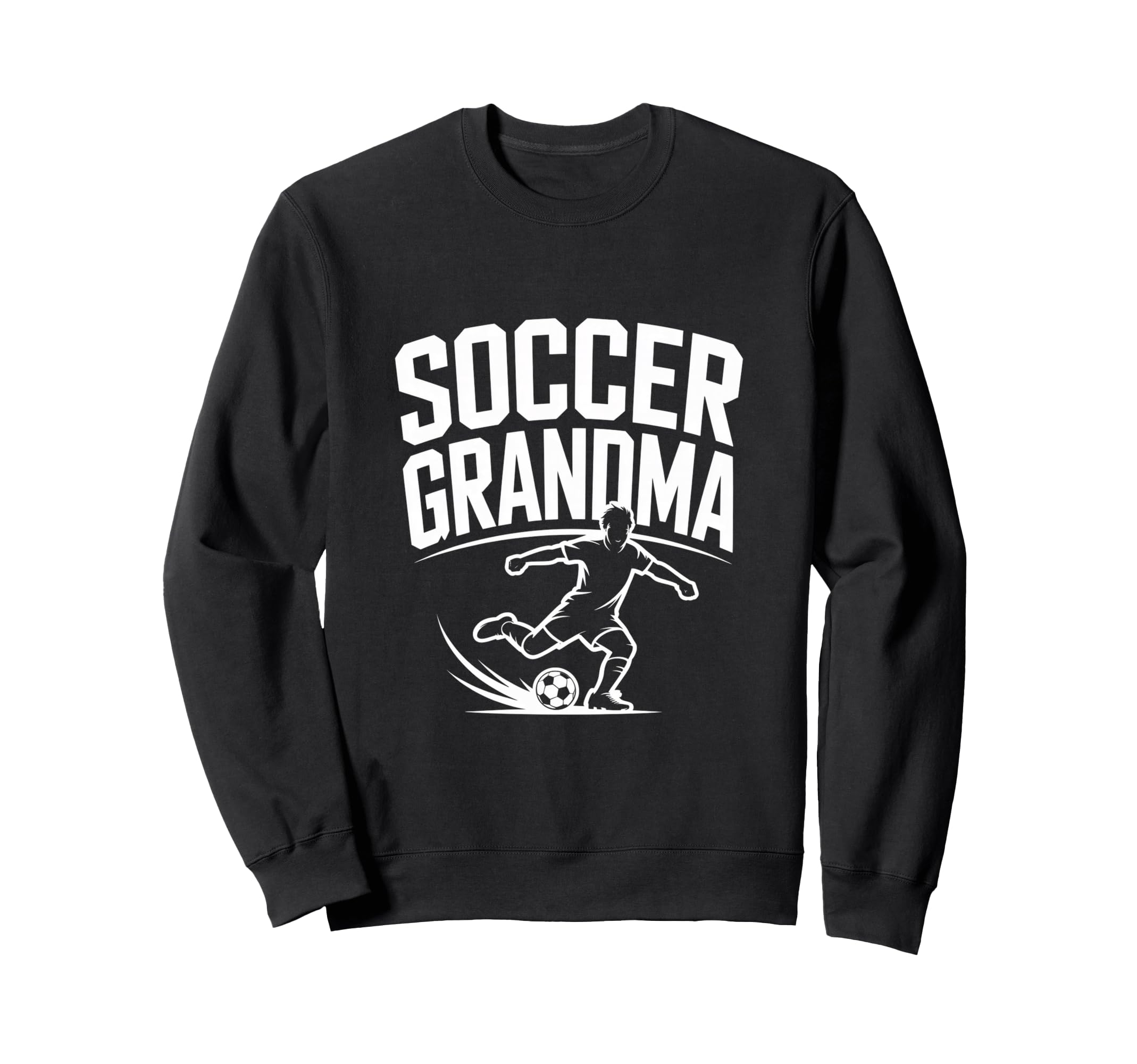 Soccer Grandma Passionate Player Spirit Sweatshirt - Trendy Graphic Unisex